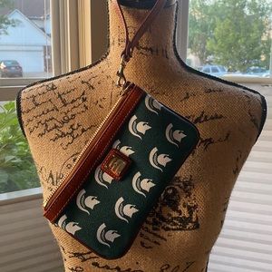 Dooney & Bourke Michigan State Spartans Wristlet